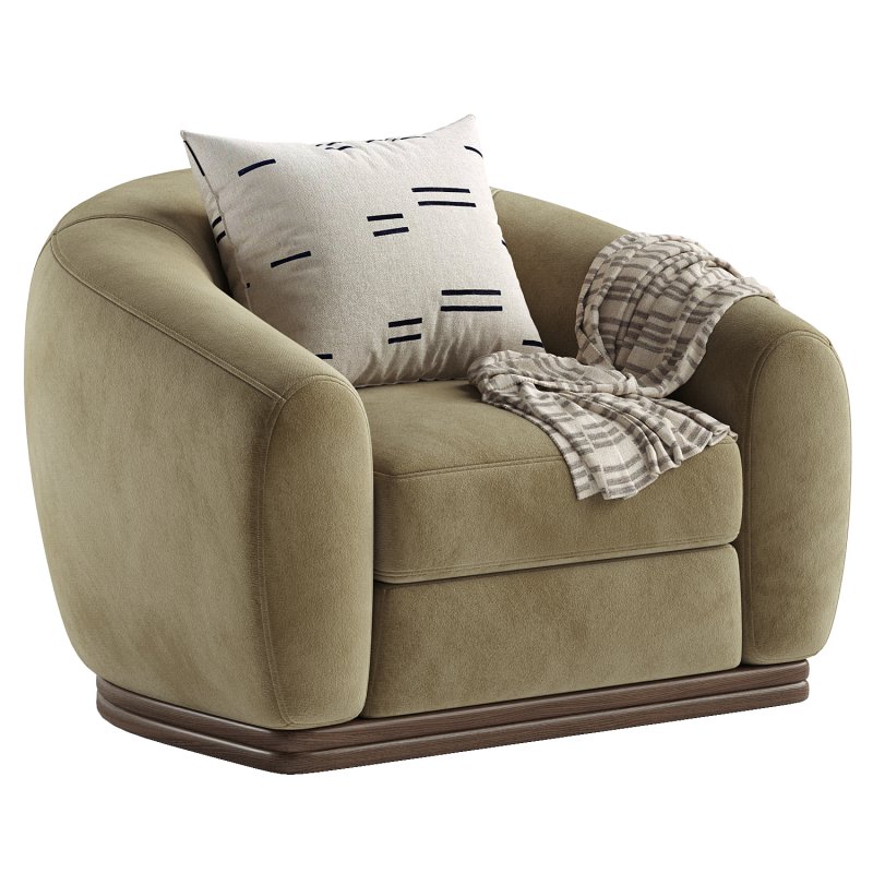 Marlowe Grey Lounge Chair - Image 2