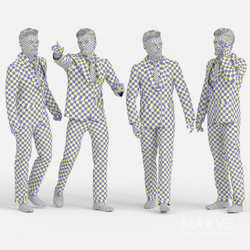 Boss Business man 04 poses - Image 4