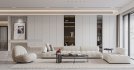 Modern living room and dining room interior scene - Thumbnail 2