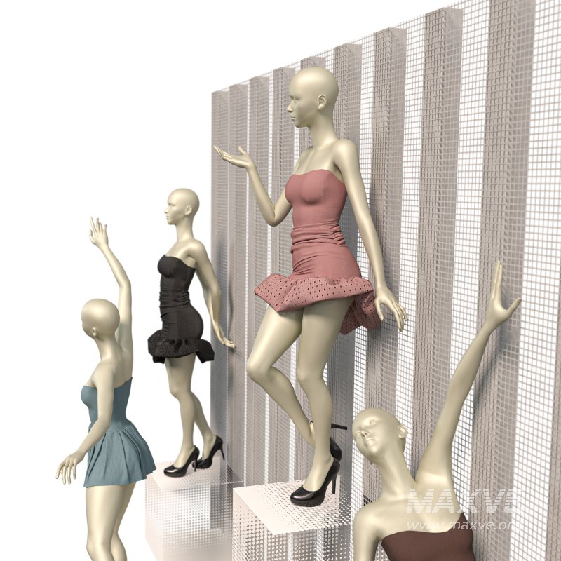 fashion mannequin set - Image 4
