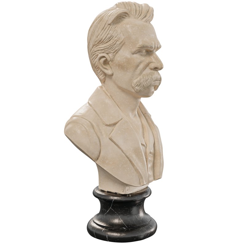 Nietzsche Philosopher Bust - Image 1