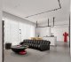 Modern living room and dining room interior scene - Thumbnail 10