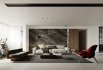 Modern living room and dining room interior scene - Thumbnail 12