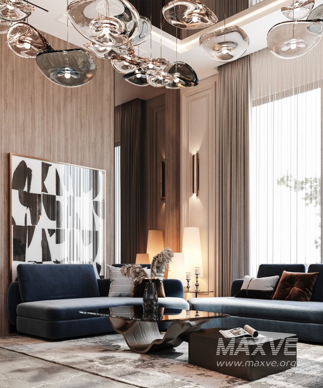 luxury salon and dining neoclassic - Image 4