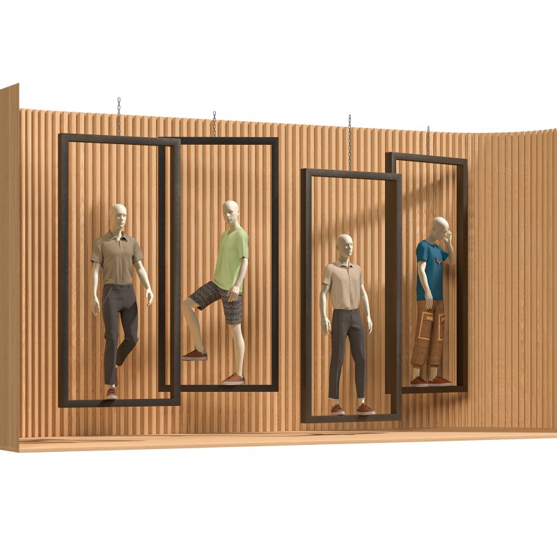 Vitrin Clothes Store Man - Image 2