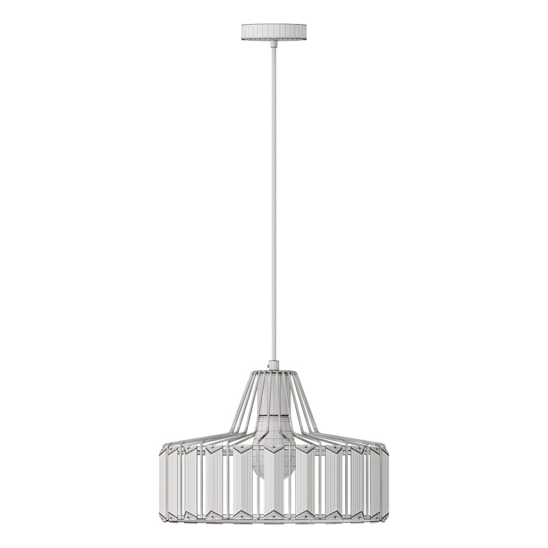 Crystal Drum Pendant Lamp - Image 2