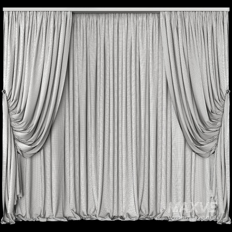 Silk and Cotton Curtain Set 79 - Image 7