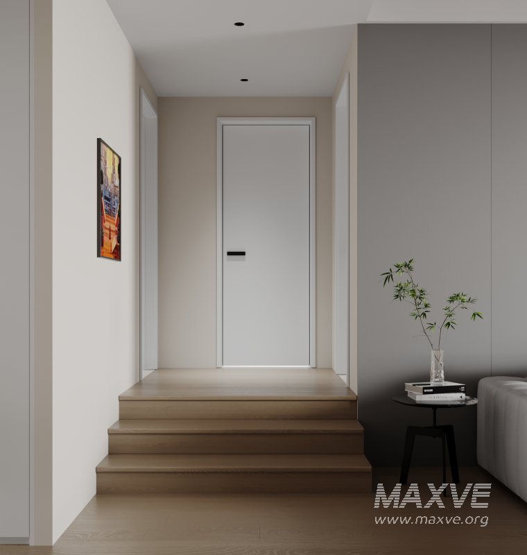 Modern living room and dining room interior scene - Image 7