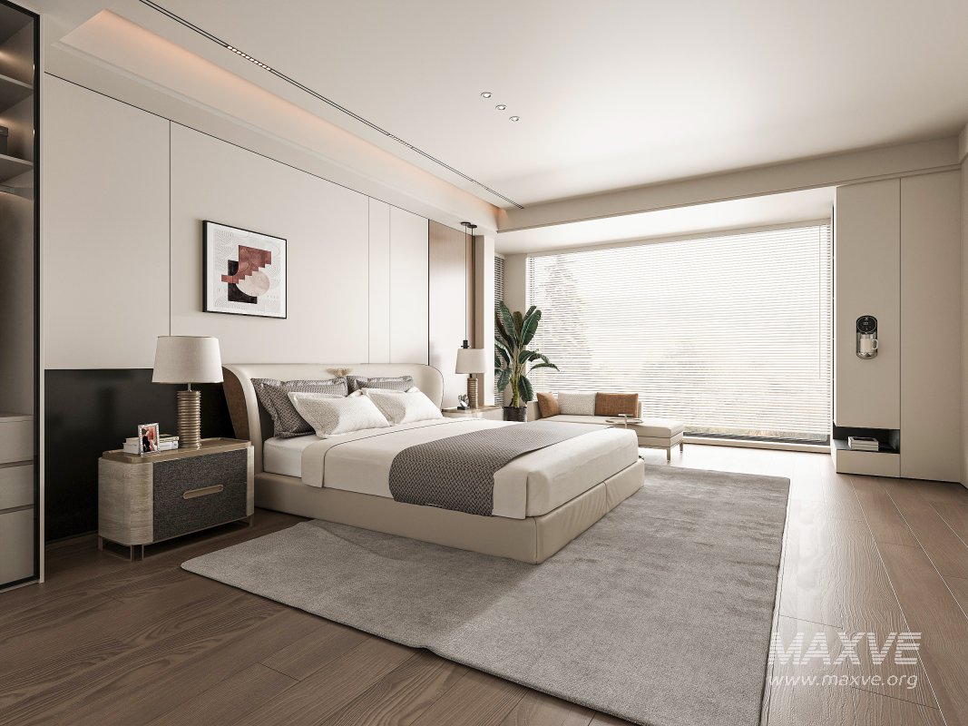 Modern bedroom - Image 1