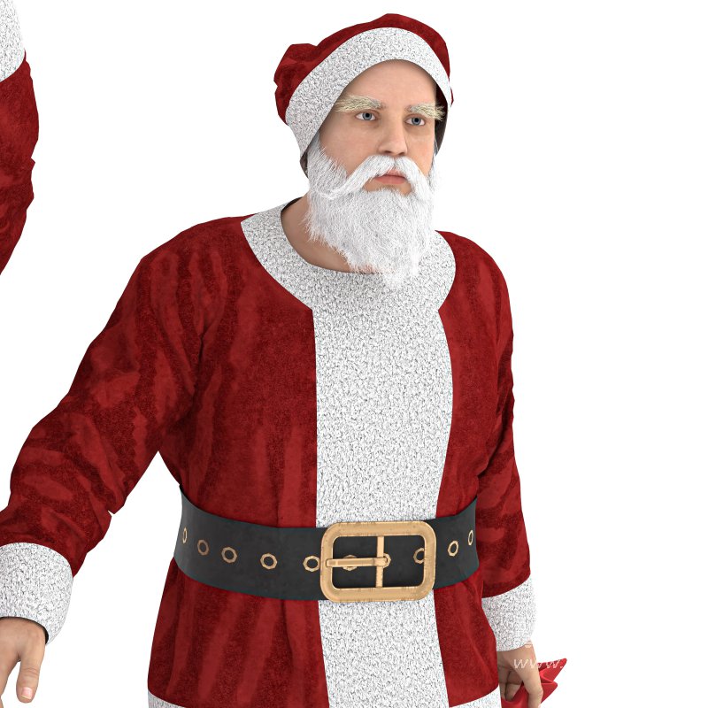 Santa Claus in 4 poses - Image 3