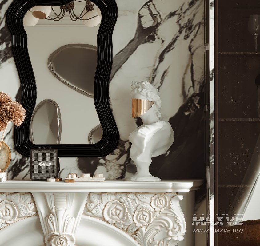 Luxurious living room and dining room - Image 5