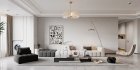 Modern living room and dining room interior scene - Thumbnail 3