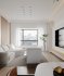 Modern living room and dining room interior scene - Thumbnail 4