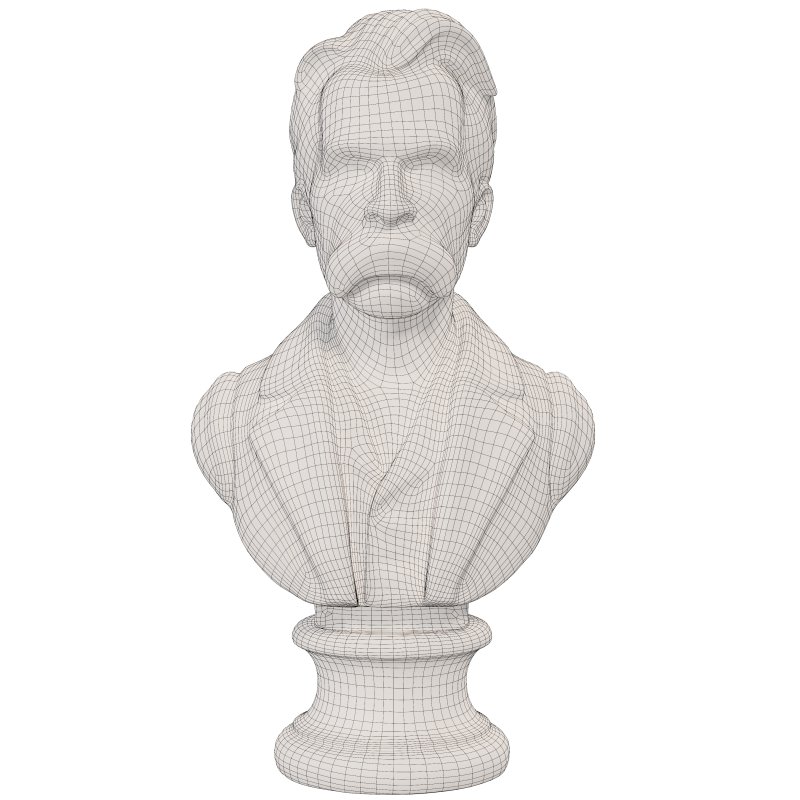 Nietzsche Philosopher Bust - Image 4