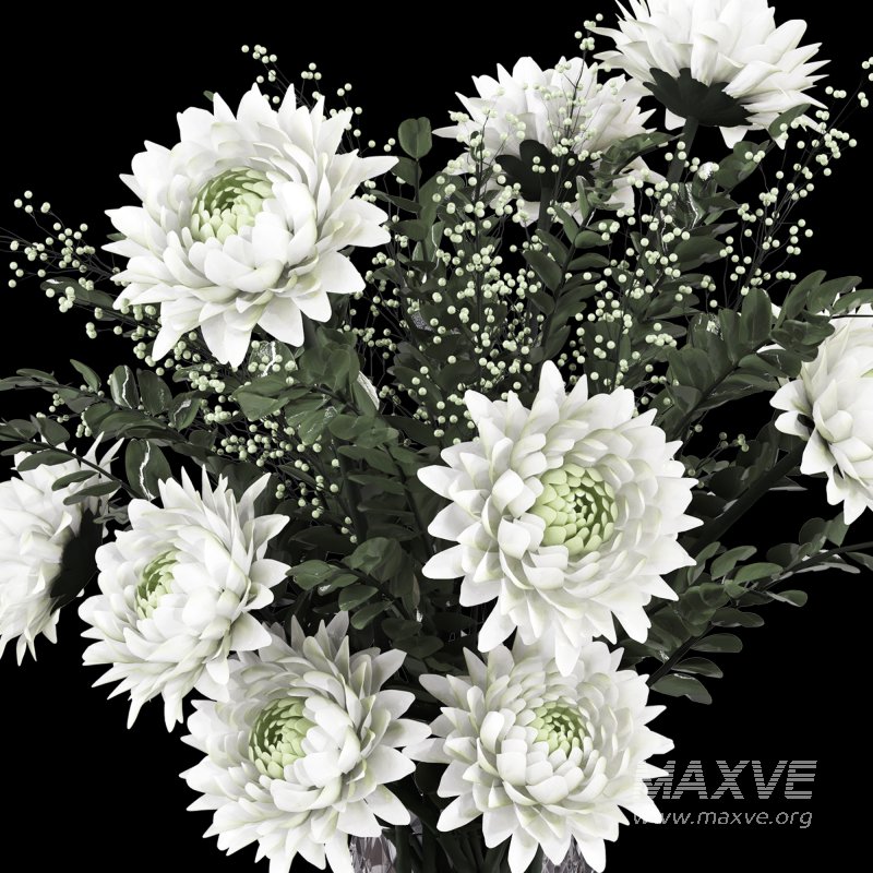 Bouquet Flower Plant Set 027 - Image 4