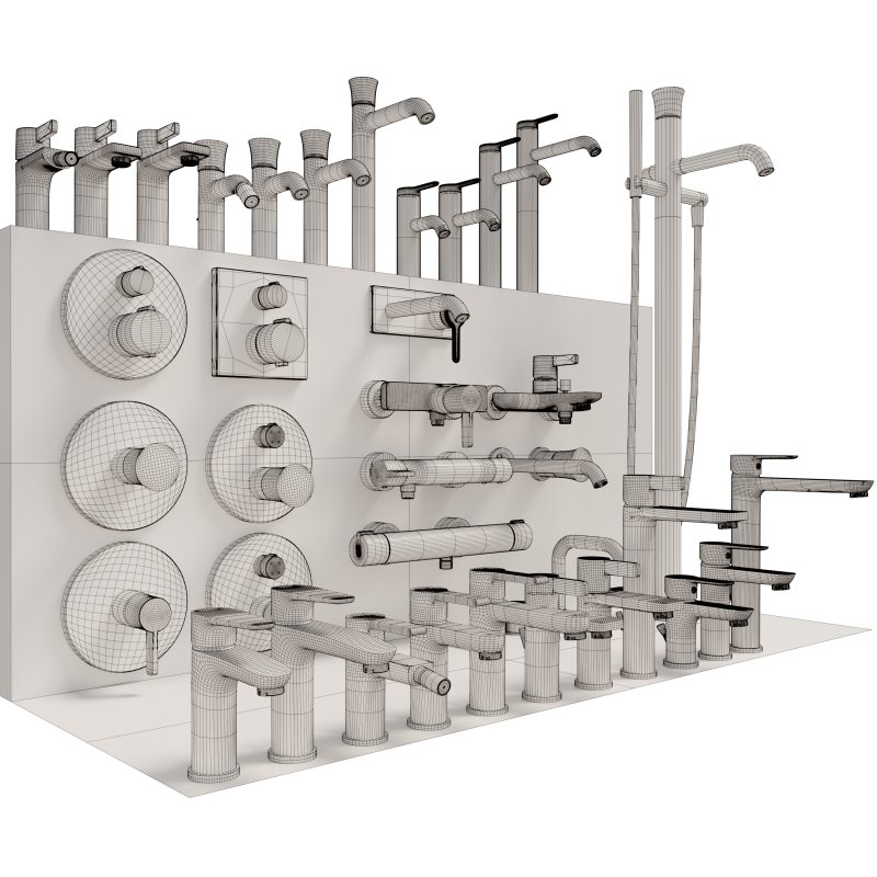 Bathroom Faucets Taps Set by DURAVIT AG - Image 9