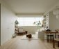 Modern living room and dining room bedroom interior scene - Thumbnail 1