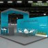 3D Exhibition Booth Model - Thumbnail 1