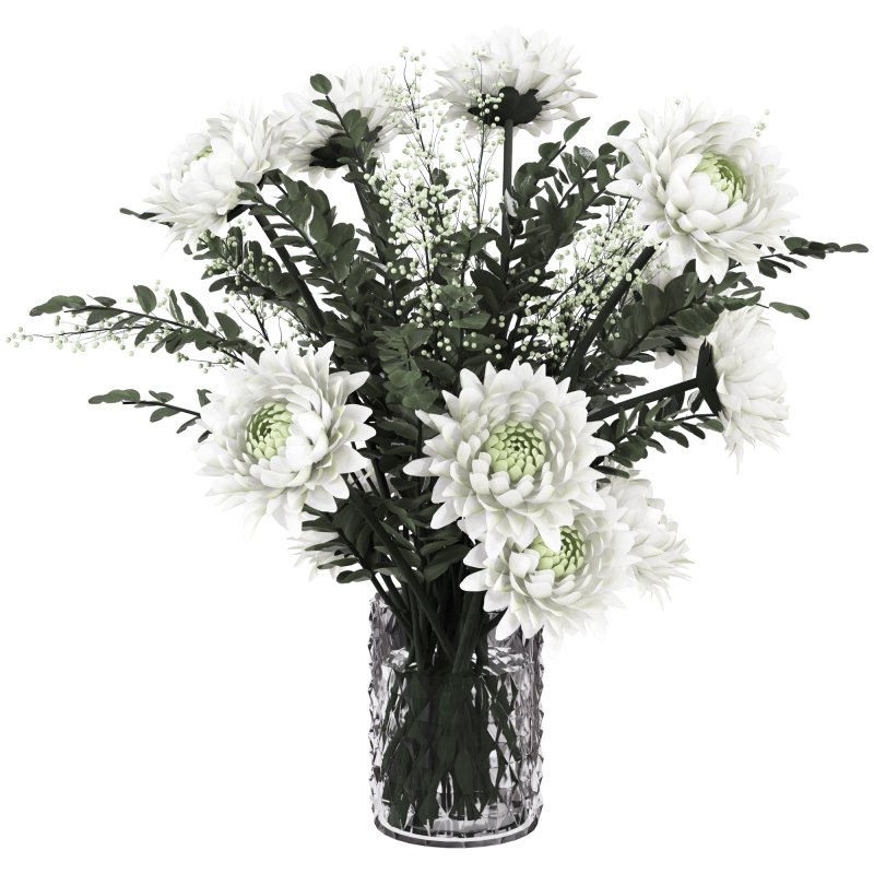 Bouquet Flower Plant Set 027 - Image 2