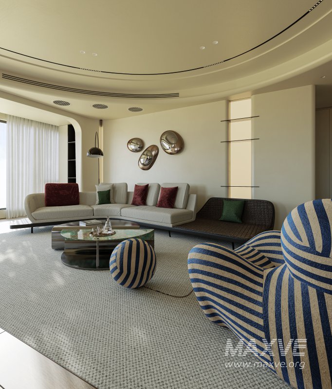 Modern living and dining room - Image 3