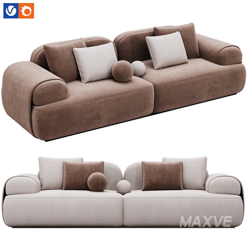 Sofa Beverly 243 By Rivatelierrivatelier - Image 6