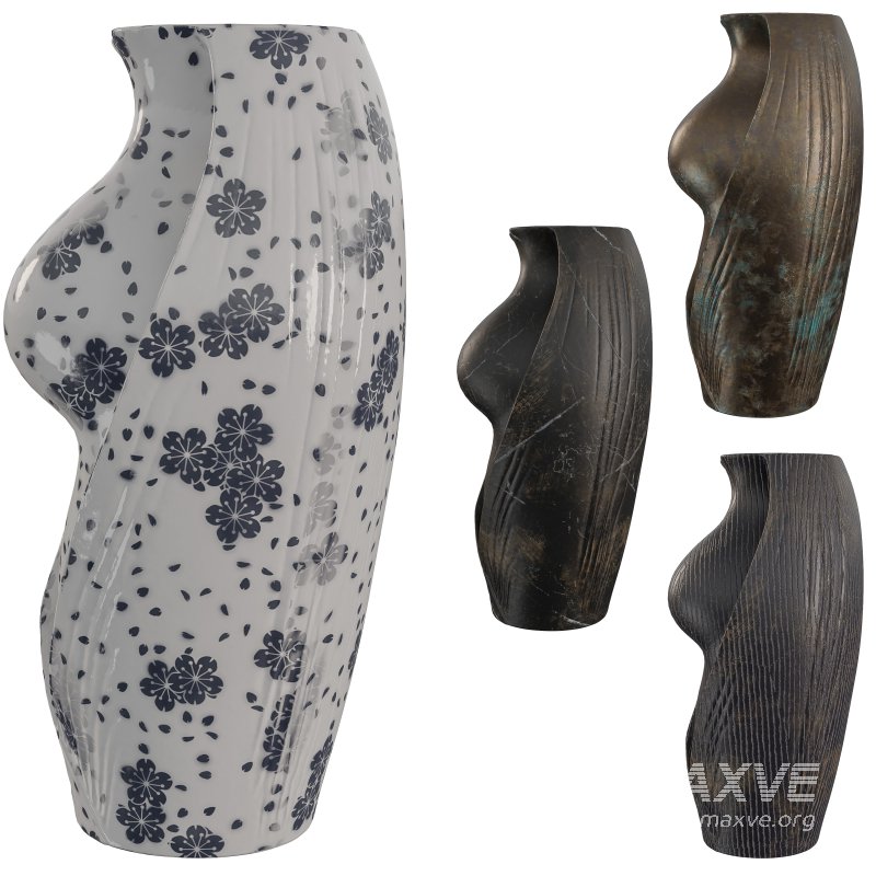 4 Type Material Butt Pot - Image 4