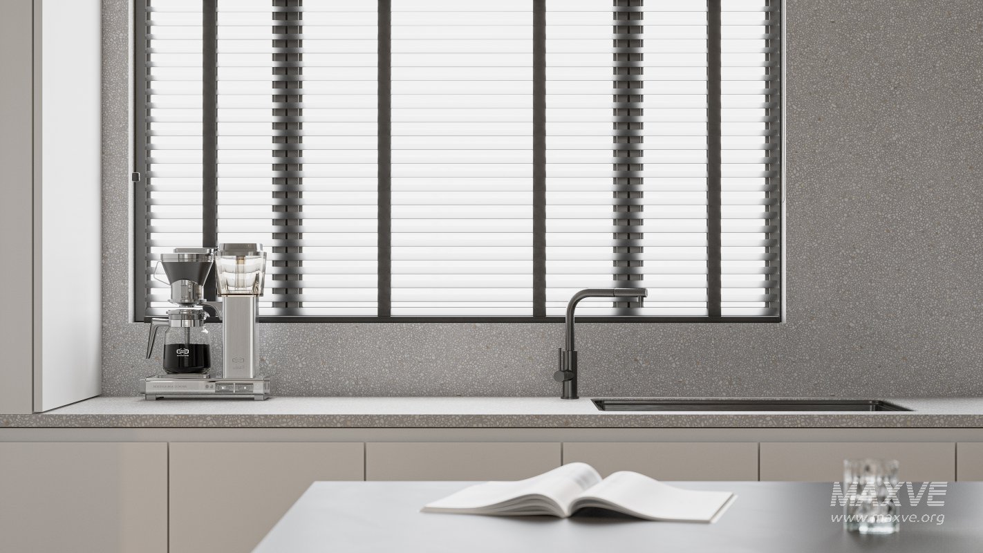 Modern living room and dining room interior scene - Image 5