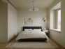 Modern living room and dining room bedroom interior scene - Thumbnail 2
