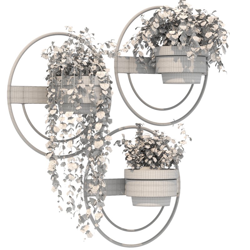 Modern Wall Planters With Geometric Designs - Image 7