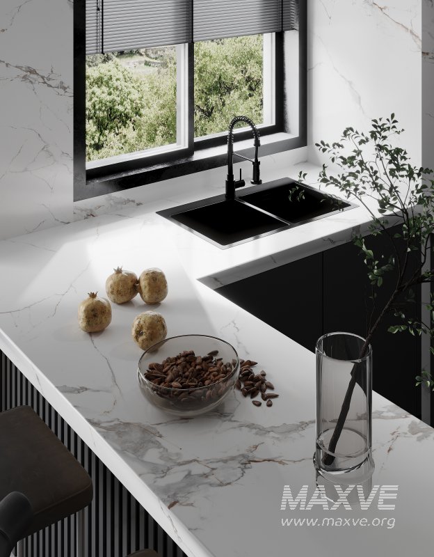 Modern living room and dining room interior scene - Image 7