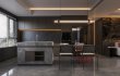 Modern living room and dining room interior scene - Thumbnail 7