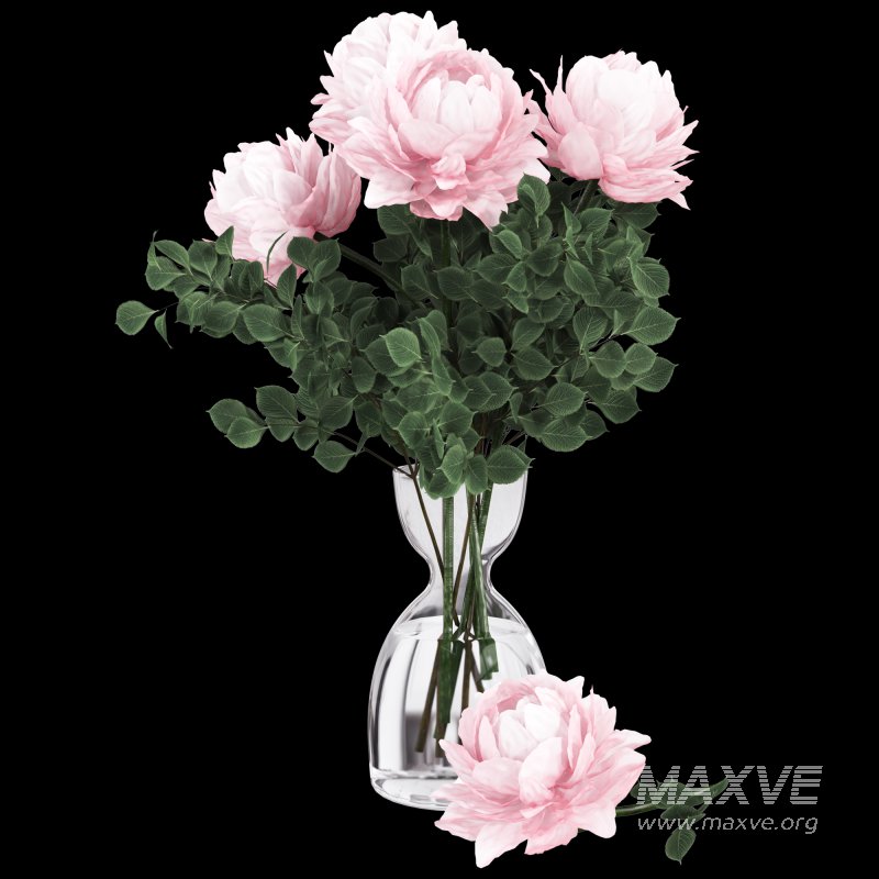 Bouquet Flower Plant Set 026 - Image 3