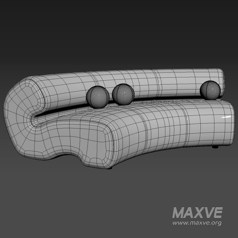 Gruuve Sofa 245 By Moroso - Image 1