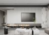 Modern living room and dining room interior scene - Thumbnail 2