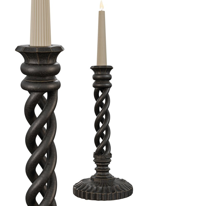 decorative candlestick holder - Image 3