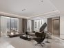 Modern living room and dining room interior scene - Thumbnail 4