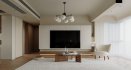 Modern living room and dining room interior scene - Thumbnail 2