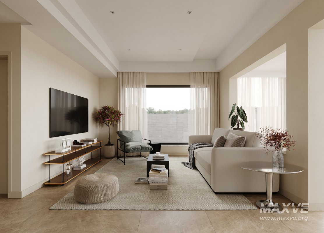 Eclectic living and dining room - Image 7