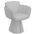 Rune Swivel Dining Chair Beige - Thumbnail 6