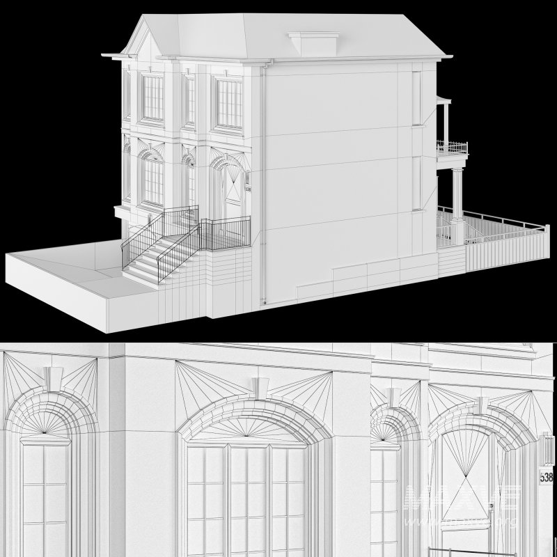 brick house with a pitched roof 03 - Image 6