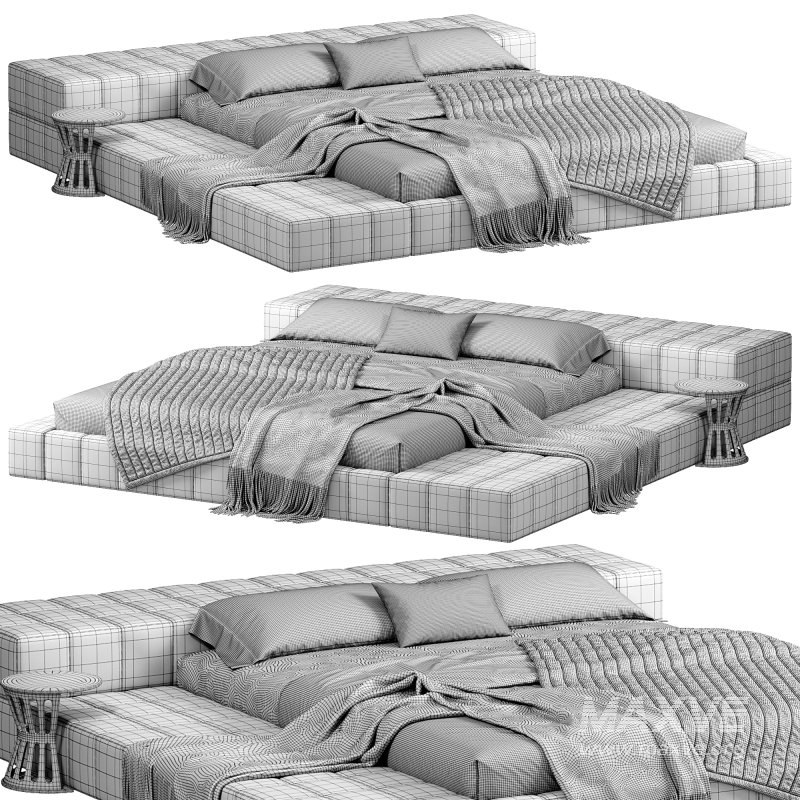 SQUARING BED by BONALDO - Image 2