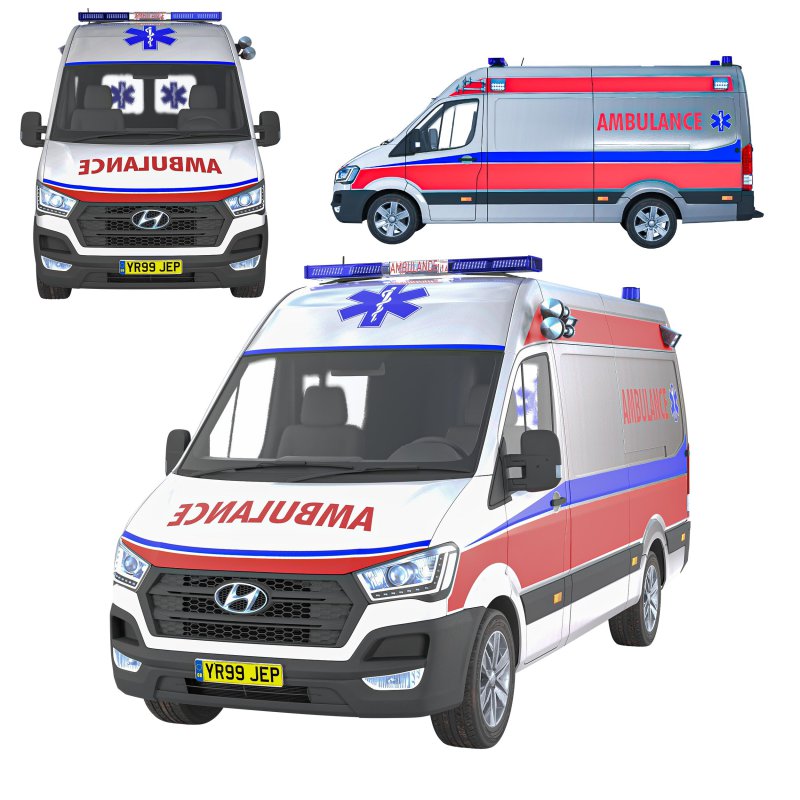 Hyundai Emergency Ambulance - Image 1