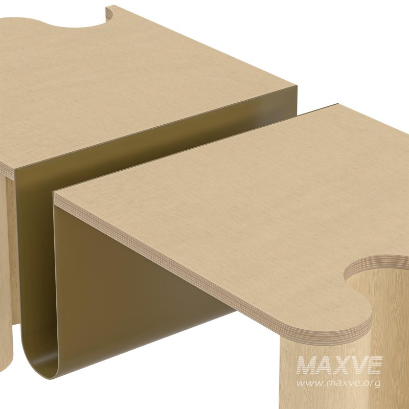 cloth coffee table - Image 5