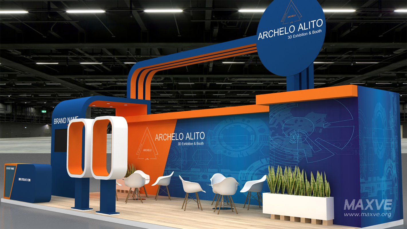 3d kiosk booth exhibition - Image 5