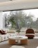 Modern living room and dining room interior scene - Thumbnail 3