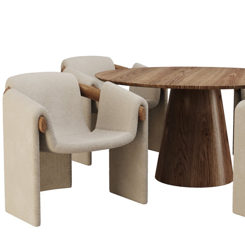 Dinning chair and table308 - Image 4