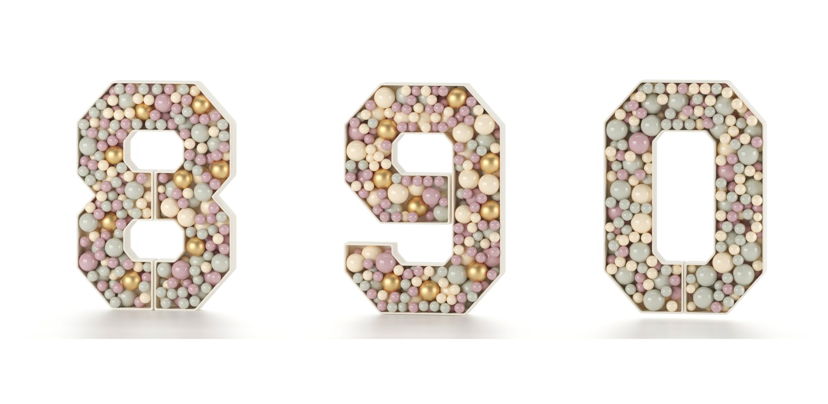 balloon in number for birthday - Image 8