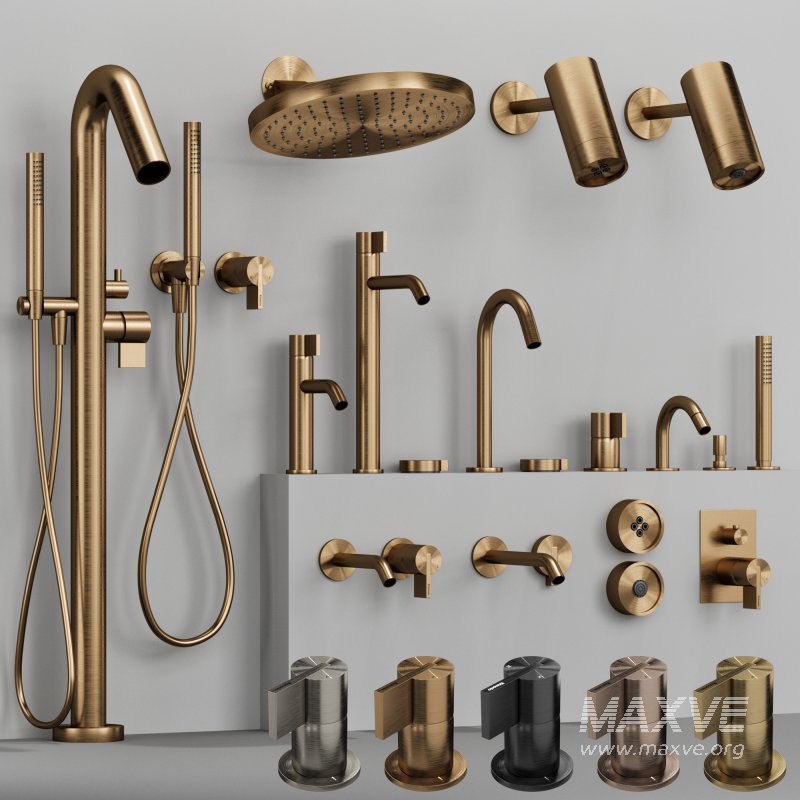 Ritmonio Dot 316 round faucet collection - Image 1