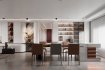 Modern living room and dining room interior scene - Thumbnail 2