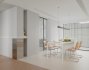 Modern living room and dining room interior scene - Thumbnail 4